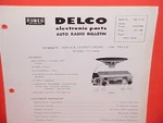 1961 Gmc Truck United Motors Delco Radio Service Shop Manual Pickup Brochure. Fixed Price $21.99.