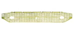 Chevy Bel Air Gold Grille Danchuk Brand 1957 Chevrolet New. Fixed Price $269.95.