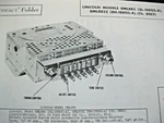 1946, 1947 Lincoln Radio (8L-18805-A) & 8ML882Z (8H-18805-A) Photofact. Fixed Price $12.50.