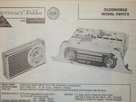 Original Sams Photofact Manual Oldsmobile 989172 (463). Fixed Price $6.99.