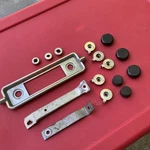 Used Vw Volkswagen Radio Face Plate + Pcs Knobs Bug Beetle 1958-1966?. Fixed Price $58.00.