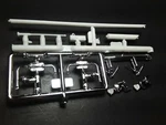 78 Dodge D100 Pickup Truck 1/25 Lil Red Chrome Mirrors Cb Radio Antenna Part Lot. Fixed Price $9.19.