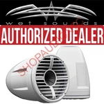 Wet Sounds Rev Hd 10" Tower Speakers With Xw Grills, 300W Rms, White. Fixed Price $1800.00.