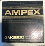 Ampex 10.5" GM-3600 Grand Master Professional Recording Tape -new Box (18). Fixed Price $24.95.
