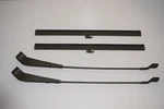 41-47 Ford Military Vehicle Olive Drab Wiper Arms & Blades Nos 42 43 44 45 46. Fixed Price $95.00.