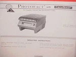 1969 Lear Jet Car Auto 8-TRACK Stereo Tape Player Service Manual Model A-269B. Fixed Price $21.99.