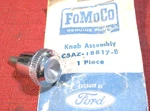 Nos 1965-1966 Ford Galaxie, Custom, Ltd Radio Knob C5AZ-18817-B. Fixed Price $24.49.