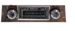 New Version 1967 68 Firebird Usa 630 Iii Custom Autosound Am/fm Radio Burlwood. Fixed Price $308.00.
