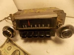 Vintage 1970 Ford Van Truck Am Radio Doua 18806-A-125 Push Button Channel Change. Fixed Price $59.99.