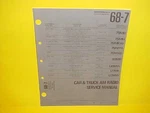 1968 Austin Healey 3000 Triumph Spitfire Mgb Motorola Am Radio Service Manual. Fixed Price $25.99.