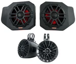 (2) Memphis Audio RNGR65FE Speakers+pods+tower For 2018+ Polaris Ranger. Fixed Price $204.90.