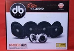 Db Drive Elite PRO6K4M (4 6.5" Midrange Component) & 2 Tweeters 500 Watts New. Fixed Price $299.00.
