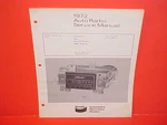 1972 Lincoln Continental Town Car Mark Iv Bendix Am Radio Service Shop Manual. Fixed Price $16.99.