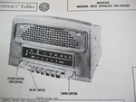 1948, 1949, 1950 Chrysler Products 803 Radio Photofact. Fixed Price $12.50.