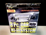 Vintage Roadmaster RS1100S Cassette Am/fm Radio Range 4 Speaker Old Stock New. Fixed Price $45.00.