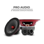 DS18 High And Range Package Extremely Loud Pro Audio 8" Component Set. Fixed Price $139.95.
