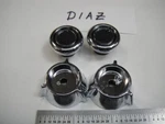 Nos Ford 1971 72 Galaxie 500 Ltd Mercury Monterey 429CID Radio Control Knob Set. Fixed Price $149.00.