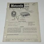 Ford Motorola Radio 3MF FAD-18805-C Service Manual Schematics Part List. Fixed Price $22.36.
