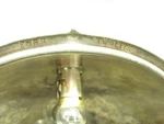 Model Ford " Twolite Headlight Reflector --12 Volt Bulbs-- Works Fine. Fixed Price $30.00.