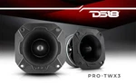 2X DS18 PRO-TWX3 4" Super Bullet Tweeters Black Car Ohm 1000W 1.5" Aluminum Vc. Fixed Price $79.07.