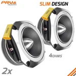 Prv TW700TI-4 Slim Bullet Tweeters Inch Pro Shallow Ohms Car Audio 400W Pair. Fixed Price $59.91.