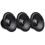 Hifonics 12" 800 Watt 4 Ohm Dvc Car Audio Subwoofer Power Bass (3 Pack). Fixed Price $112.99.