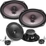 Alpine Car Audio Speakers Package 6"X9" 280W Coaxial &-6.5" 180W Component Set. Fixed Price $165.99.