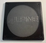 Alpine Car Speaker Grill Cover Only Square 8.5" Inch. Fixed Price $14.99.