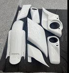 2009-2023 Harley Davidson Audio Bags 8" Speaker Lids Bagger Flh Fiberglass. Fixed Price $2250.00.