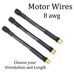 Rcp Motor Wires Awg Choose Connector Size/length 6.5MM & 8MM Bullets. Fixed Price $12.99.