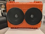 Custom Bluetooth 6.5 Speakers, 4 Usb Ports, Rechargeable Battery. Fixed Price $244.99.