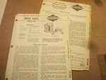 1959 Ford Lincoln Mercury Philco Radio Service Manual M5944 95PM. Fixed Price $12.00.