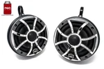 Wet Sounds Revo 6-XSG-SS Gunmetal 6.5" Marine Led Speakers And Black Towers. Fixed Price $589.99.