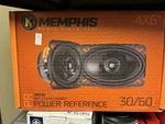Memphis Audio PRX46 Power Reference 2-WAY Car Speakers Pair. Fixed Price $49.00.