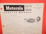 1955 Ford Thunderbird Only Original Motorola Am Radio Service Shop Manual T-bird. Fixed Price $26.99.