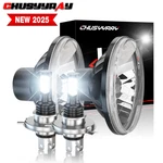 Pair 7" Round Halo Led Headlights Hi-lo Beam Lamp For Dodge W100 W200 W300 Dart. Fixed Price $69.99.