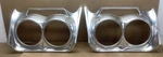 1962 Chevy Impala Belair Biscayne Headlight Bezels Buckets Trim Molding Eyebrows. Fixed Price $99.89.