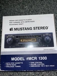 Mustang MCR-1300 Am/fm Car Radio Cassette Stereo Nos Nob Made In Japan. Fixed Price $139.99.