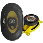 Pyle Car Three-way Speaker System-pro 4X6INCH 180W 4OHM Mid Tweeter Component.... Fixed Price $55.07.