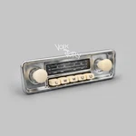 Vw Volkswagen Dummy Radio Faceplate Beetle Split Bus Karmann Ghia Ivory. Fixed Price $150.00.