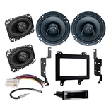 Cerwin Vega 4X6" Dash & 6.5" Door Speaker Upgrade For 1994-1997 Chevy S10 Pickup. Fixed Price $140.99.