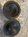 Pair Jbl CS123 018 12" Subwoofers - 4 Ohm Tested & Working. Fixed Price $100.00.
