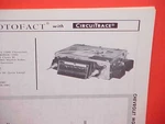 1965 Chevrolet Corvair Chevelle Chevy Ii Nova Ss Am-fm Radio Service Shop Manual. Fixed Price $20.99.