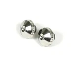 1956-57 Corvette Radio Knobs, Pair. Fixed Price $40.00.