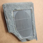 78-82 C3 Corvette Left Rear Speaker Cover Grille Carpet Panel Used Blue. Fixed Price $39.00.