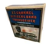 New Audiovox MCB2000 23 Channel Transceiver Fm Converter Radio Mpx-ic Nos. Fixed Price $150.00.