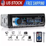 Bluetooth Car Stereo Audio In-dash Aux Input Receiver Sd Usb MP3 Radio Player Fm. Fixed Price $13.99.