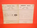 1957 1958 Mercury Convertible Philips Travel Tuner Am Radio Service Shop Manual. Fixed Price $21.99.