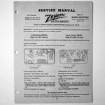 Zenith Models 6MN595 7MN596 Nash Auto Radio Service Manual 1941 New. Fixed Price $9.45.