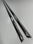 (2) Nos 1957 Chevrolet Belair 210 Dr & Convertible Upper Quarter Moldings O8. Fixed Price $149.95.